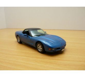 CHEVROLET CORVETTE cabriolet C5 bleu metallise 1/43 Vitesse V98164 1998 Convertible Light Blue Modelcar Miniature De Collection
