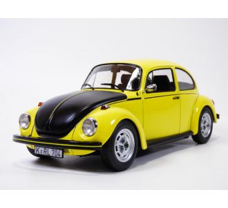 VOLKSWAGEN COCCINELLE 1303 jaune & noir 1/18 VW BEETLE KAFER Norev 188536 3551091885368 B0GBY5M4RF