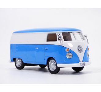 VOLKSWAGEN COMBI T1 pick up uitlitaire tolé bleu & blanc 1/43 1961 Oliex 60358 4891965143026 Type 2 VW KOMBI