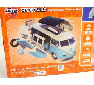 KIT A MONTER VOLKSWAGEN COMBI T1 BLEU CAMPING CAR NO LEGO B078YWM7B3 5055286648069 AIRFIX J6024 VW KOMBI TYPE 2