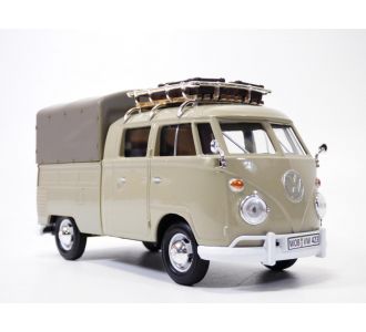 VOLKSWAGEN COMBI T1 PICK UP BEIGE 1/24 MOTORMAX 795522 VREAM VW MODELCAR TYPE 2 T1 1958 KOMBI BULLI 1962 661732795536 B01NCL96K3