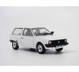 VOLKSWAGEN POLO II coach blanc 1982 1/43 VW 86c Steilheck Ixo AM002VW MK2 MKII