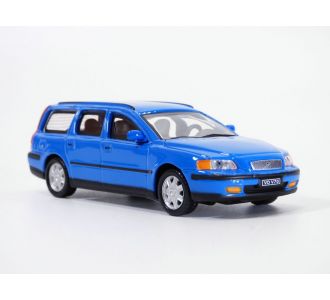 VOLVO V70 break bleu 2008 1/43 Cararama 40341 8719247870292