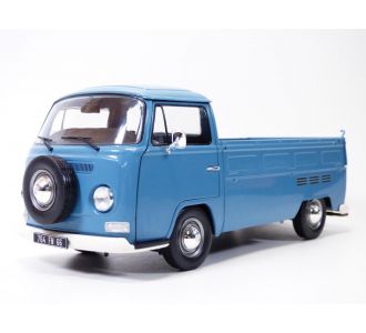 VOLKSWAGEN COMBI T2 pick up bleu Pétrole 1/18 1968 Solido S1809403 B0D9NVKZ3W 3663506024603 VW Type 2