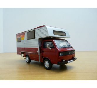 VW COMBI T3 CAMPING CAR CAMPING PICK UP + CELLULE 1/43 1981 TISCHER ROUGE CAMPER WEISS VOLKSWAGEN CAMPINGBUS VOLKSWAGEN KOMBI PRITSCHENWAGEN TISCHER  B00PKC1C8W 0743181457422 CAMPING