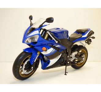 MOTO YAMAHA R1 YZF BLEU 1/10 BLUE BLAU AZUR WELLY 62802 4891761628024 B009GFG36U