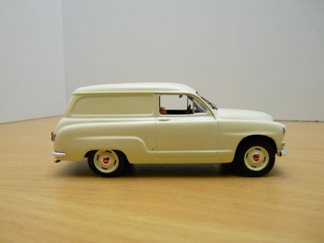 Simca Aronde Messagère ELYSEE 1/43 - Bleu - Miniature Résine - Occasion France