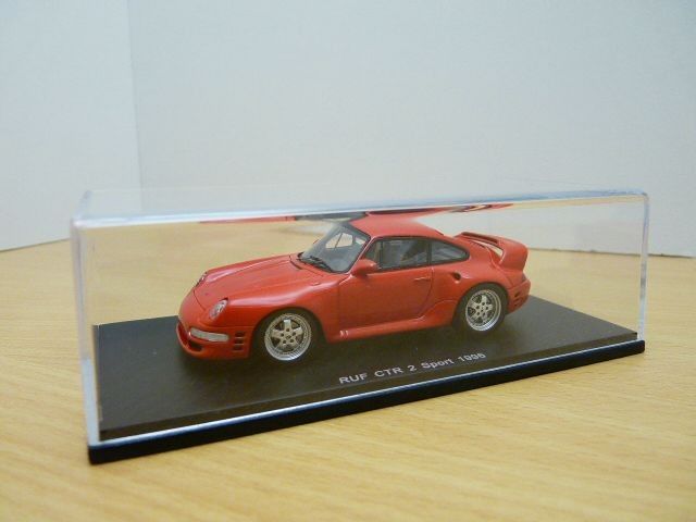 Porsche 911 - 993 Ruf Ctr 2 Sport Rouge 1/43 Red Spark S0724 Gt3