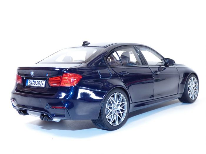 BMW M3 COMPETITION bleu nuit 2017 1/18 F82 Norev 183236
