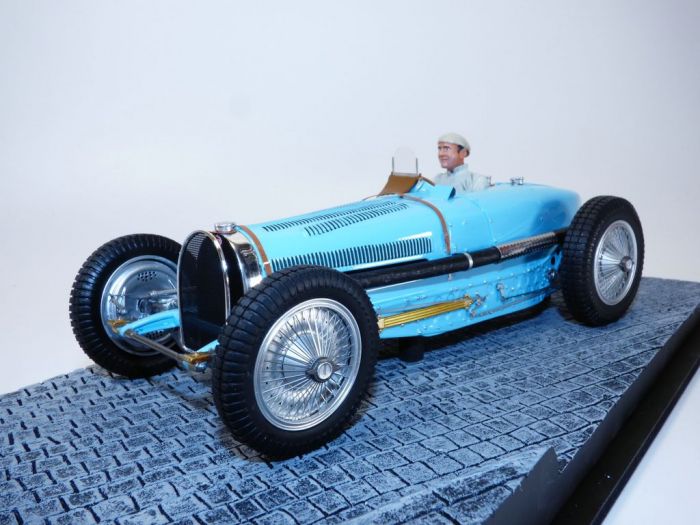 Le Mans miniatures 1/18 ブガッティ T59 Blue Le Mans miniatures 1/18 ブガッティ T59 Blue - メルカリ