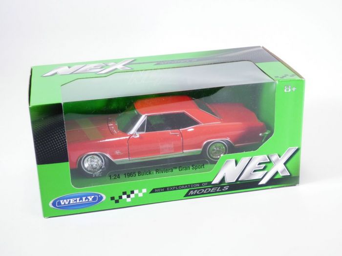 Miniature Franklin Mint SB 1/43 - Buick Riviera Rouge, Très Bon état