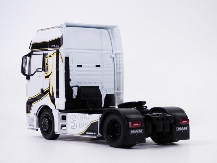 Herpa 314572 - Tracteur de camion MAN TGS TM avec deflecteur de vent - HO (1:87
