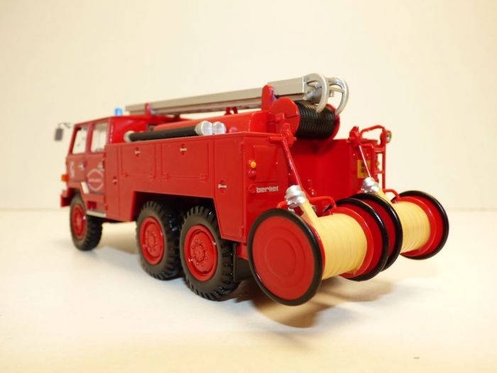 Lot De 3 Camions De Pompiers Miniatures 1:43 - Berliet + Renault - Salvat - Neufs