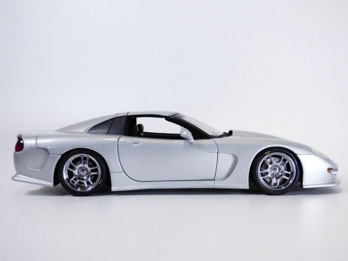 OCCASION sans boite CHEVROLET CORVETTE CALLAWAY C12 gris 1/18 C5