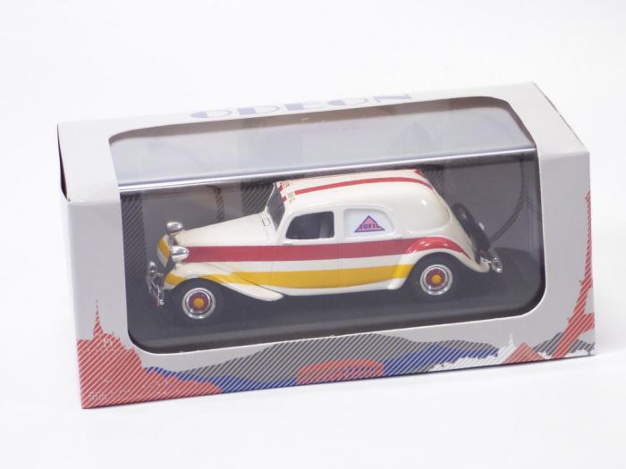 Modèle Réduit Citroën Traction 11CV Noir ODEON 1/43 - Édition Limitée 500 Ex. - Neuf