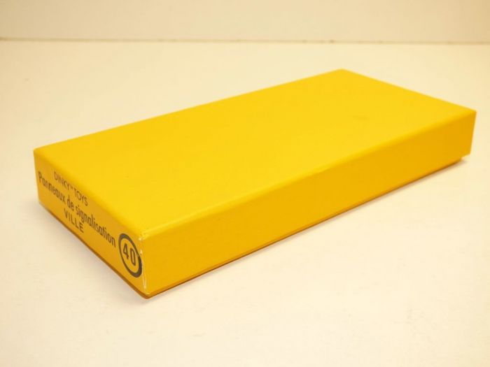 Jeu Dinky Toys Atlas - 6 Panneaux De Signalisation Ville - Neufs - Ref 40