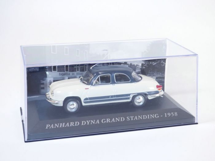 DYNA PANHARD Grand Standing blanc & bleu 1/43 1958