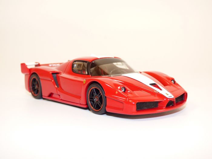 Ferrari Fxx Rouge Ferrari 1 43 Hotwheels Mattel Elite N5605 2007 Red 027084680669 B001m6rvui MiniatureAuto