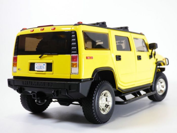 HUMMER H2 jaune film serie TV Entourage 1 18 HIGHWAY 61 18015 0819725023931 B07N923445 MiniatureAuto