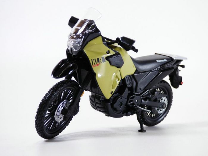 Moto KAWASAKI KLR650 vert 1 18 2022 Maisto 21836 8719247769336 MiniatureAuto