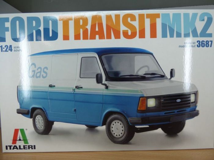 Maquette Ford Transit Mk2 Hertz – ESCI 1/24 – Réf 3047 – Très Rare Et Complet