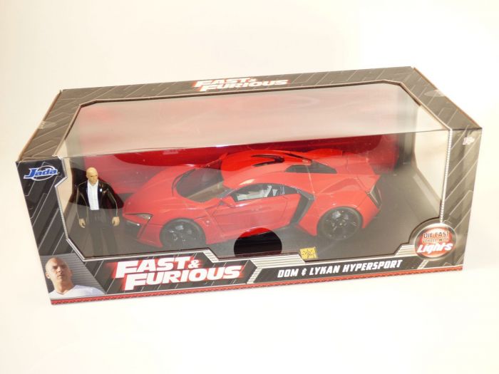 Lykan Hypersport 2014 Film Fast And Furious 7 Avec Figurine Dom Et
