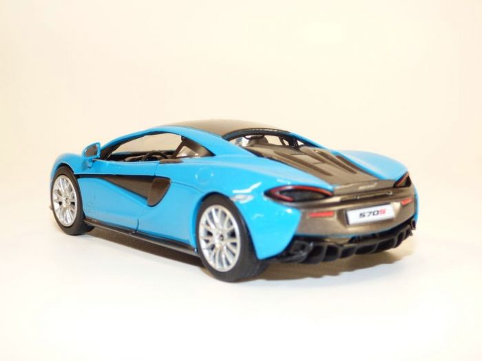 Mac Laren 570s Coupe Bleu 1/43 2016 3665369045047 Altaya