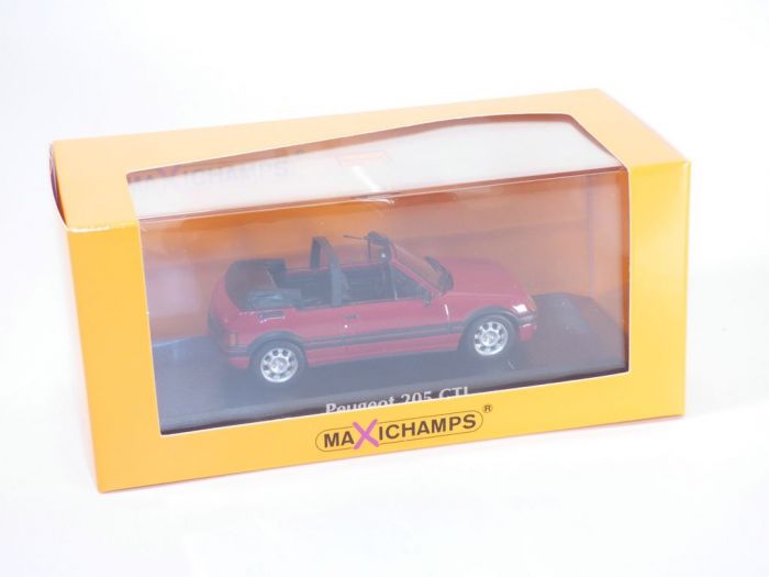 Peugeot 205 GTI 1990 (blue) - döküm modeli - Minichamps 940112301