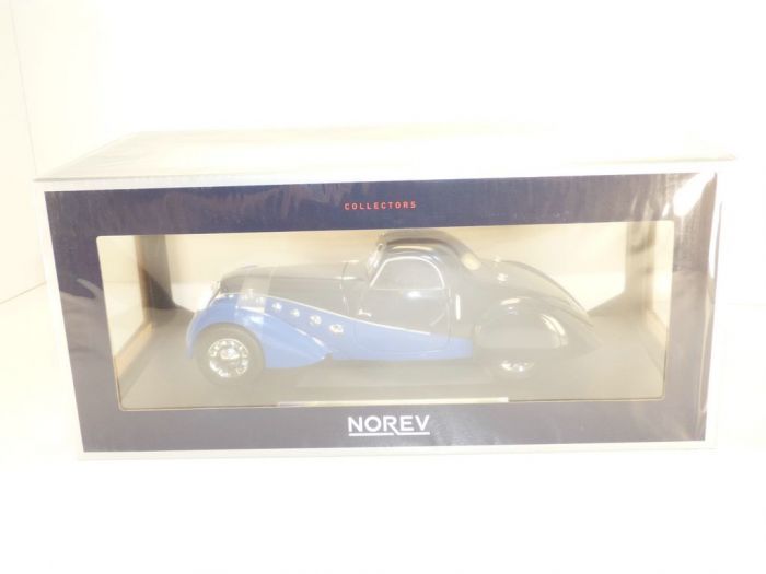 Peugeot 302 Coupe Darl'mat Bleu Bi-Ton 1/18 Norev 184696 1937
