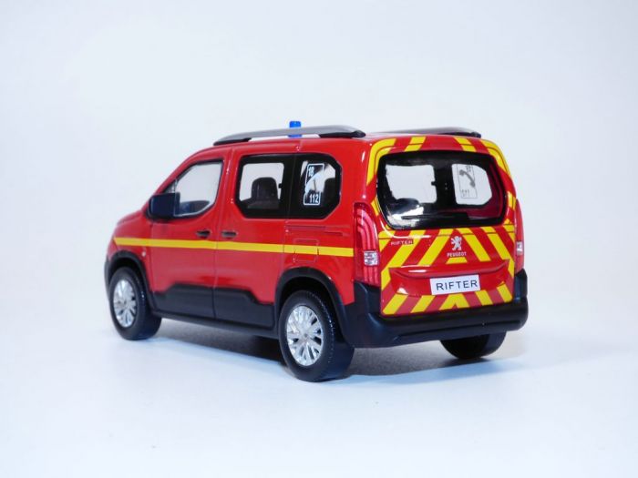 Peugeot Rifter 2019 Pompiers 1:43 Norev 479069