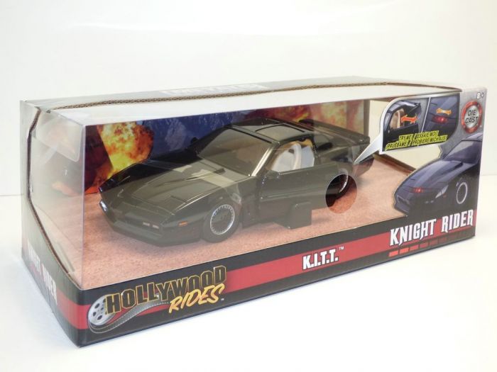 Voiture PONTIAC KITT série K2000 Métal 1/24 avec Radar Lumineux Voiture PONTIAC KITT série K2000 Métal 1/24 avec Radar Lumineux