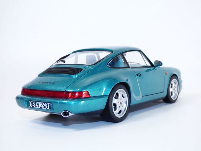 Norev Porsche 911 (964) Carrera 4 Targa Bleue – Échelle 1/18 – Collection