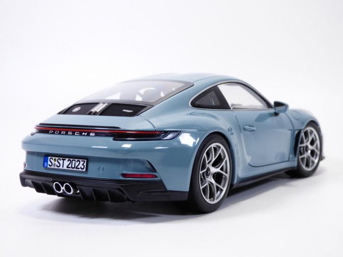 Modèle réduit Porsche 911 S/t 2023 Meissenblue 1/18 | Norev