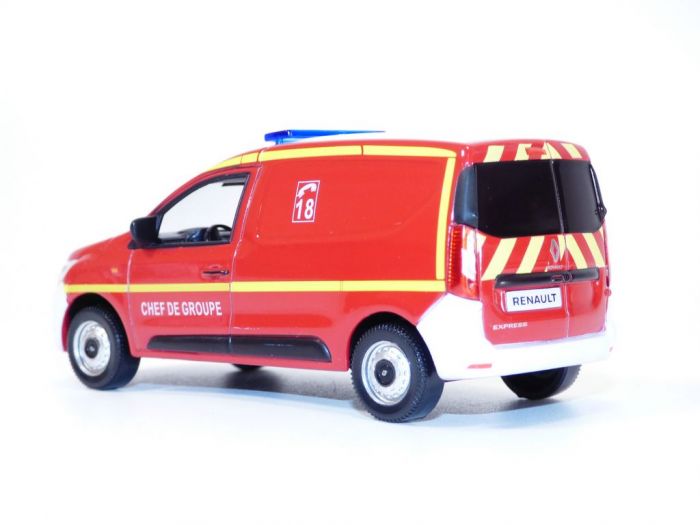 Renault Kangoo Van 2023 Pompiers - Chef de Groupe 1:64