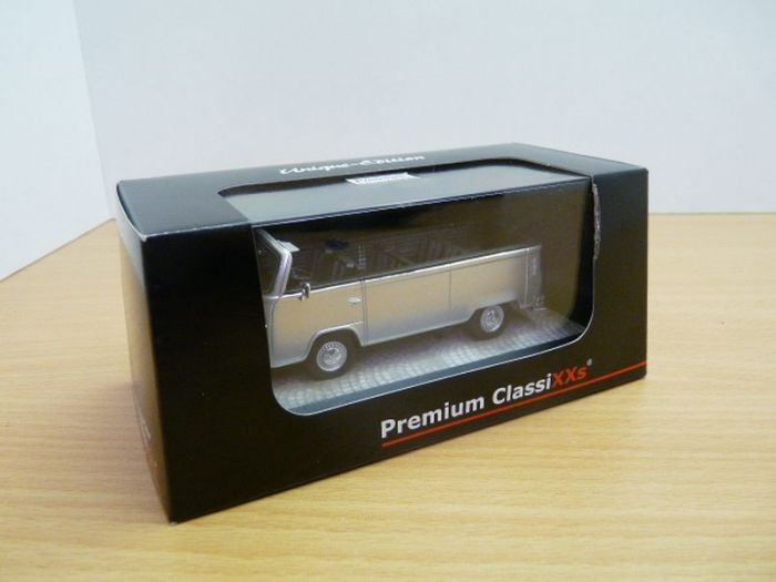 Vw Combi T2b Open Air Cabriolet Gris 1/43 1968 Silver Silber