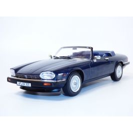 Miniature Jaguar XJS Coupé Cabriolet Bleu Foncé - 1/43 - Detail Cars - Très Bon état