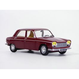 Voiture Miniature 1/43 Peugeot 404 1965 Bordeaux - Modèle Collection RBA