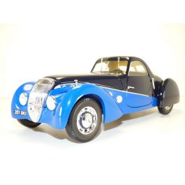 Peugeot 302 Coupe Darl'mat Bleu Bi-Ton 1/18 Norev 184696 1937
