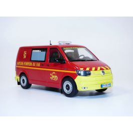 Volkswagen T6.1 Bus Samu De Paris bílá 1:43 - Bburago