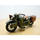 HARLEY DAVIDSON WLA FLAT HEAD vert kaki 1/18