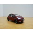 PEUGEOT 208 GTi rouge rubis 1/43