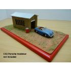 DIORAMA SORTIE DE GRANGE 1/43