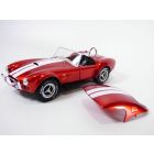 FORD SHELBY AC COBRA 427 MK2 rouge & hard top 1/18
