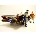 BATMOBILE Batman SERIE TV 1966 + figurines + lumières 1/18