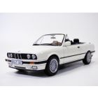 BMW 325i cabriolet E30 blanc / int noir 1/18