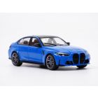 BMW M3 G80 bleu Santorini 1/43