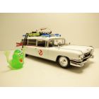 Cadillac Film SOS FANTOME - GHOSTBUSTER ECTO 1 1/18 + fantome