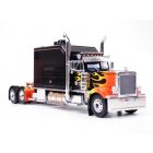 Camion PETERBILT 379 Custom noir & flamming 2002 1/43