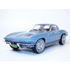 CHEVROLET CORVETTE coupé C2 bleu 1/18 1963
