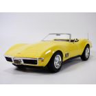 CHEVROLET CORVETTE C3 cabriolet jaune Daytona 1/18 1969